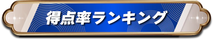 得点率ランキング
