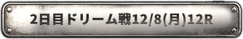 2日目ドリーム戦12/8(月)12R
