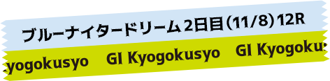 DREAM RACERS ドリーム戦出場予定選手