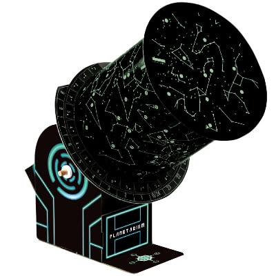 プラネタリウムを作って楽しむ！