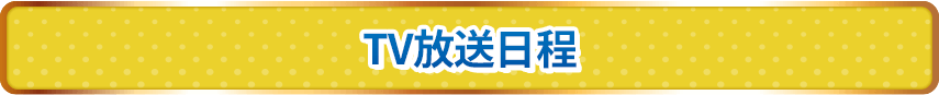 TV放送日程