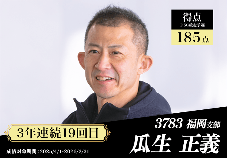 3783 福岡支部 瓜生正義