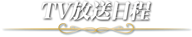 TV放送日程