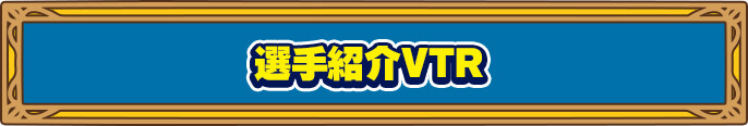 選手紹介VTR
