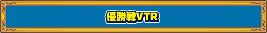 優勝戦VTR