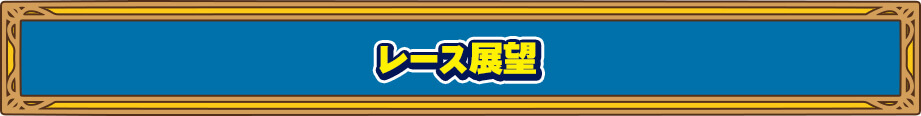 レース展望