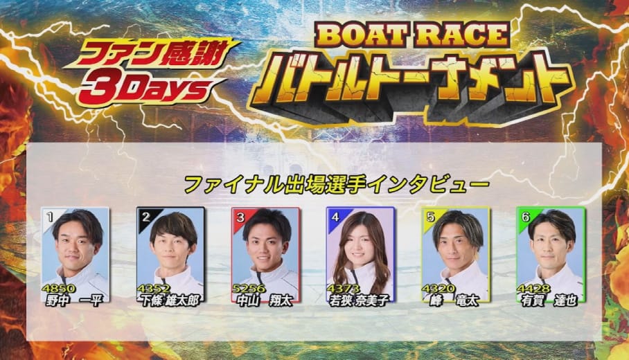 ファイナル戦出場選手インタビュー