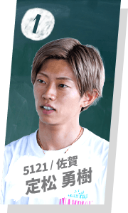 定松 勇樹 5121 / 佐賀